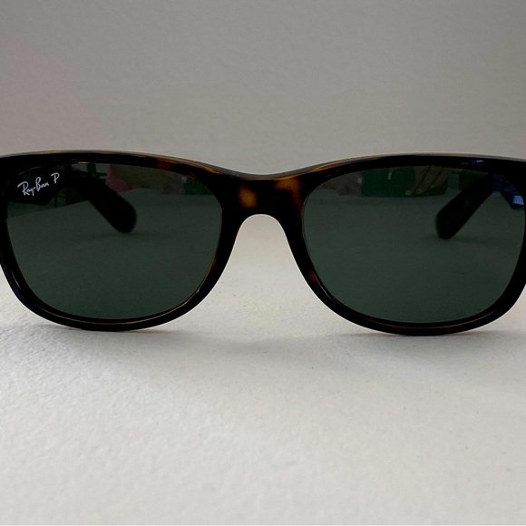 Ray Ban New Wayfarer Polarized Unisex Tortoise Authentic (Brand New) - Picture 8 of 11